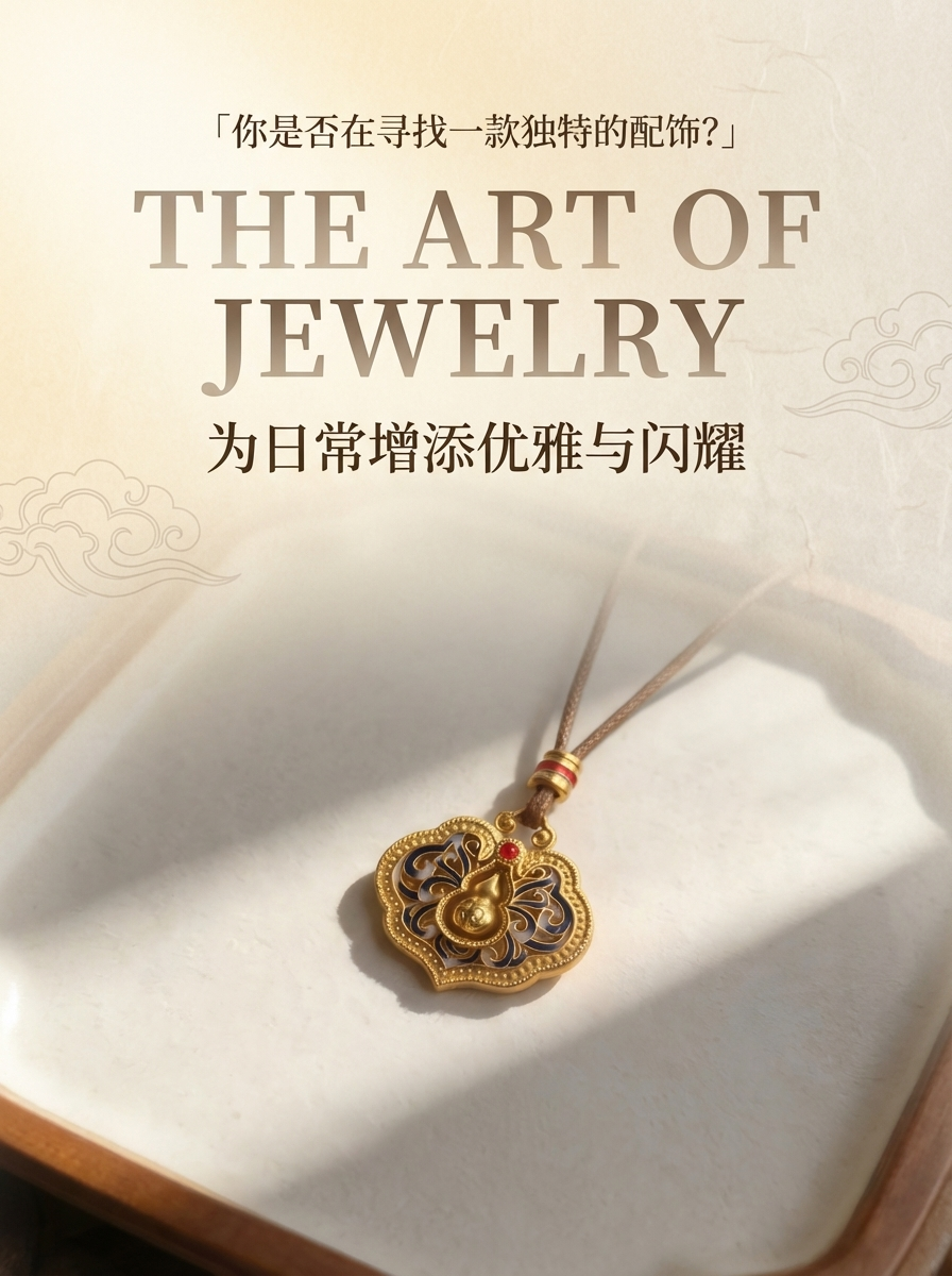 纳福守运葫芦项链详情1