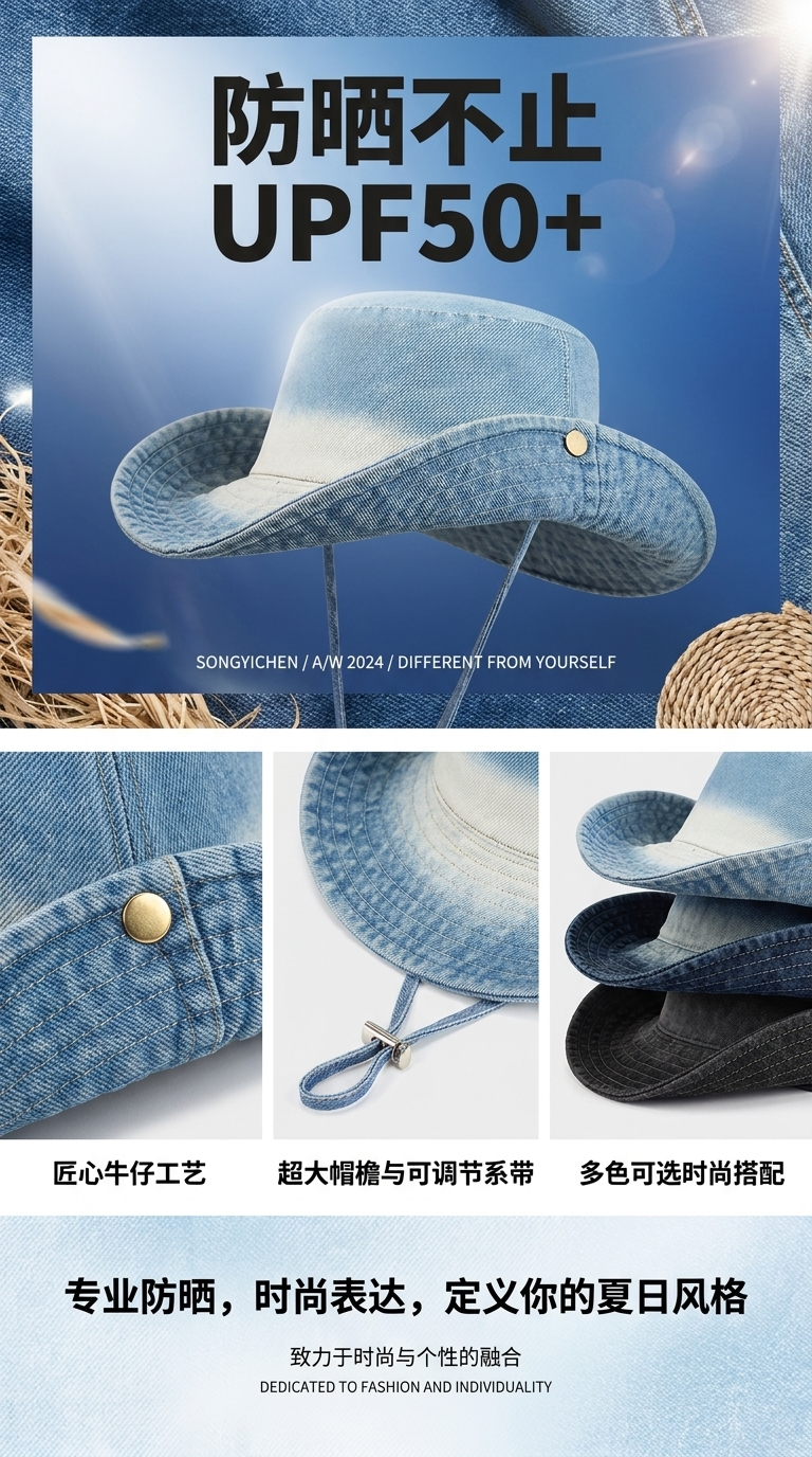 Sun hats, sun protection hats, UV-blocking outdoor sports hats, summer sun protection hats for women, summer outdoor pic 1